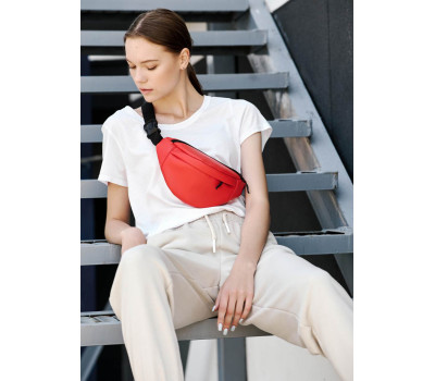 Сумка на пояс бананка Sambag Urban SKH червона