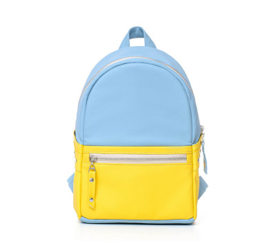 Женский рюкзак Sambag Dali BPSe голубой с желтым