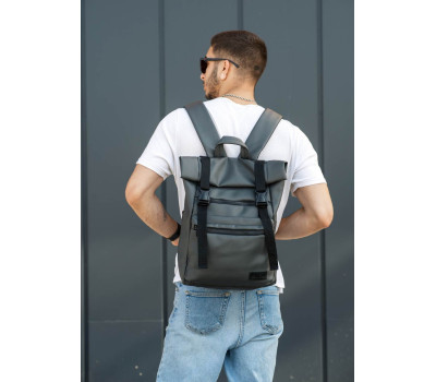 Чоловічий рюкзак ролл Sambag  RollTop Zard графітовий