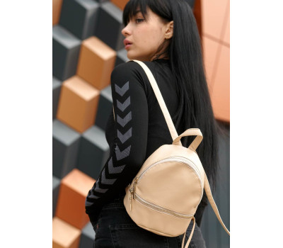 Маленький рюкзак Sambag Mane SSG  свелый беж