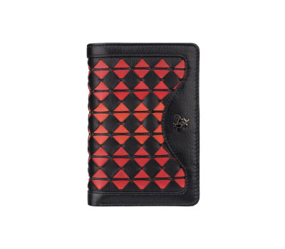 Гаманець жіночий Visconti BR75 Cecile (Black / Cherry)