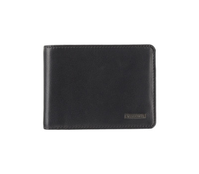 Гаманець чоловічий Visconti FN71 Finn (Black / cobalt Blue / Green)