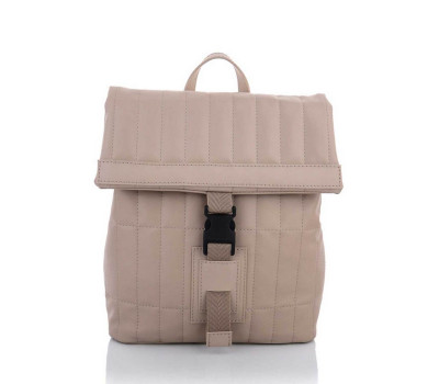 Жіночий рюкзак "Садлі" бежевий WeLassie
