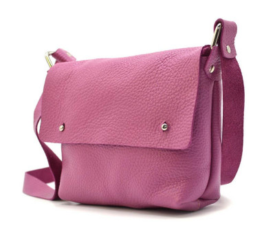 Жіноча невелика сумка через плече TARWA 8077 фуксія