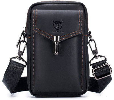 Чехол на пояс, cумка кросс-боди черная Bull T1500A