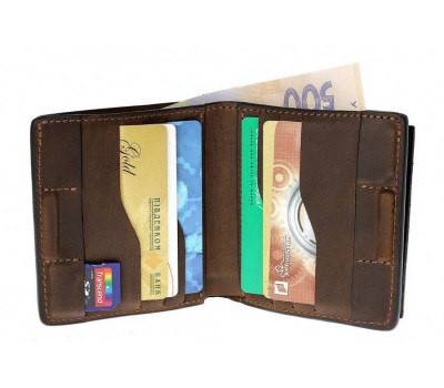 Портмоне Lettera з монетницею, коричневий GP 537120 1