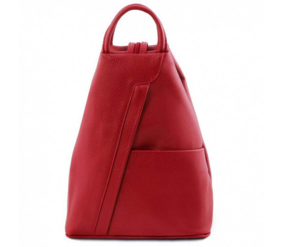 Шкіряний м'який італійський рюкзак Tl141881 Shanghai від Tuscany