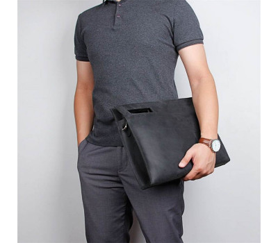 Шкіряна сумка-папка, портфоліо, органайзер, месенджер великий розмір John McDee A0011AL