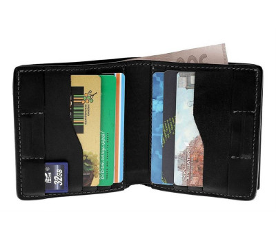 Портмоне Lettera с монетницей, черный GP 537110