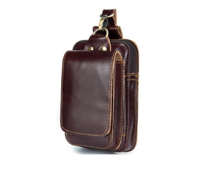 Сумка напоясная из натуральной кожи T0455 бренда Bull