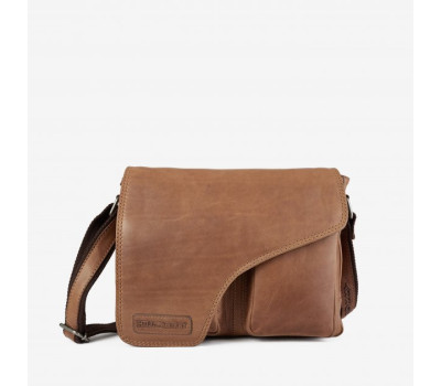 Оригинальная мужская сумка кросс-боди, рыжий цвет, HILL BURRY