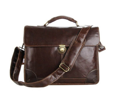 Популярний шкіряний портфель JD7091C в новій версії. Ексклюзив!