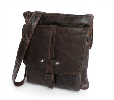 Стильна шкіряна сумка крос-боді, месенджер John McDee 7045Q