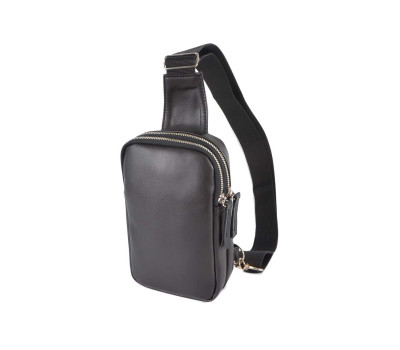 727 сумка чорний шоколад Lucherino