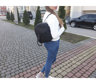 Женский рюкзак Sambag Brix KPH черный