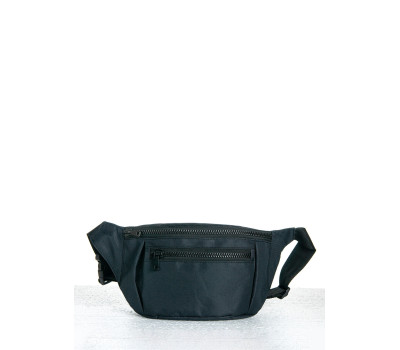 Поясная сумка бананка Sambag Tirso  LCH черный тканевый