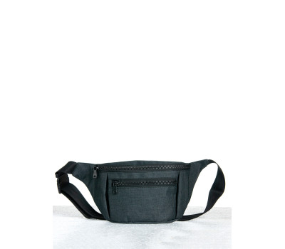 Сумка на пояс бананка Sambag Tirso  LCH Сірий тканевий