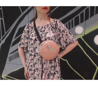 Сумка на пояс бананка Sambag Cycle  SSO пудра