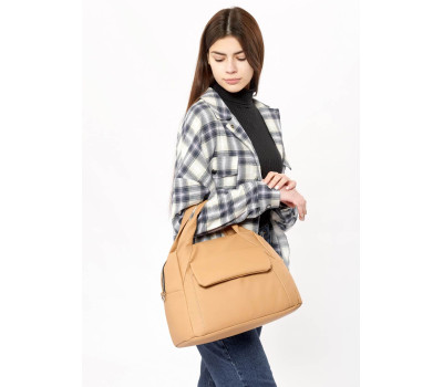 Жіноча спортивна сумка Sambag Vogue BKS бежева