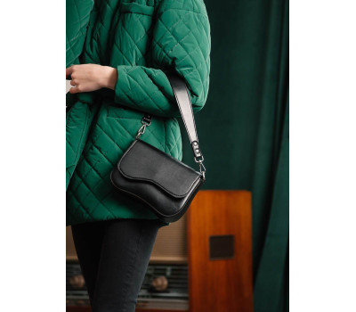 Жіноча сумка кроссбоді Sambag Leoma чорна