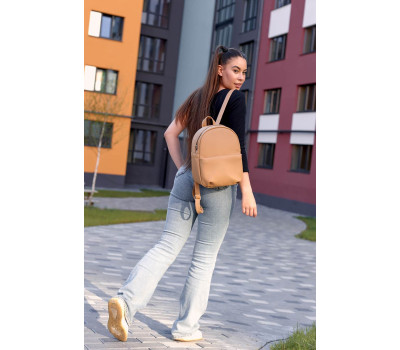 Женский рюкзак Sambag Brix SQH бежевый