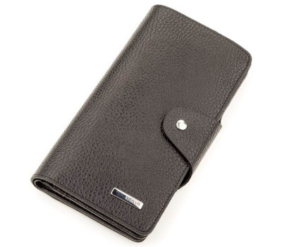 Гаманець жіночий KARYA 17235 шкіряний Чорний