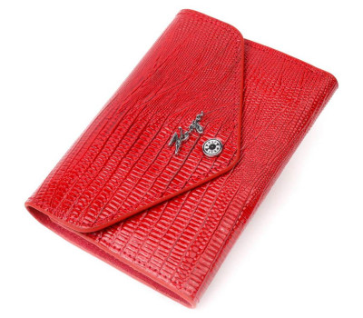 Жіночий гаманець з монетницею з натуральної фактурної шкіри KARYA 21074