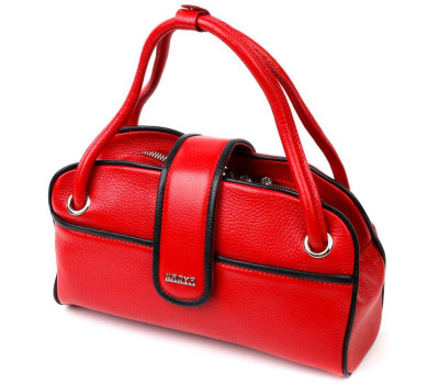 Красива маленька сумка жіноча KARYA 20859 шкіряна Червоний