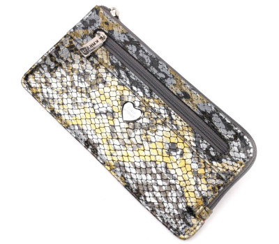 Молодіжна ключниця з натуральної фактурної шкіри KARYA 21197 Різнокольоровий