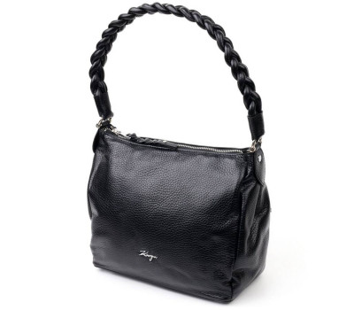 Красива сумка жіноча KARYA 20868 шкіряна Чорний