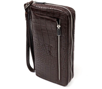 Міцна барсетка KARYA 20907 шкіряна Коричневий