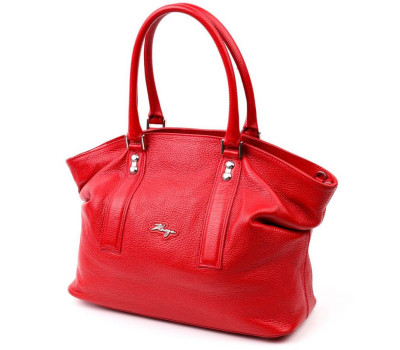 Красива яскрава сумка жіноча KARYA 20937 шкіряна Червоний