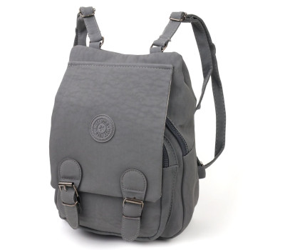 Рюкзак женский из нейлона Vintage 18714 Серый