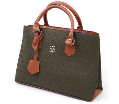 Деловая женская сумка Vintage 18716 Оливковый