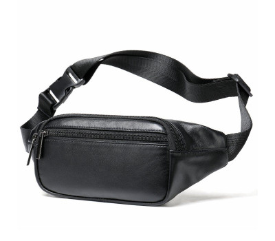 Бананка зі шкіри 14999 Vintage Чорна