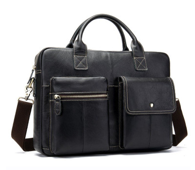 Сумка чоловіча під ноутбук Vintage 14662 Чорна