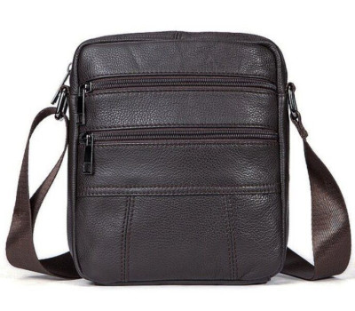 Сумка мужская флотар Vintage 14759 Коричневая