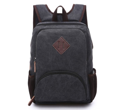 Рюкзак текстильний Vintage 20074 Чорний