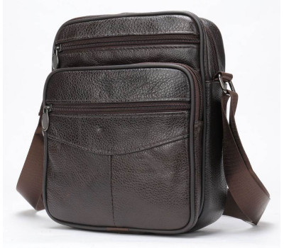 Мессенджер чоловічий шкіряний 20346 Vintage Коричневий