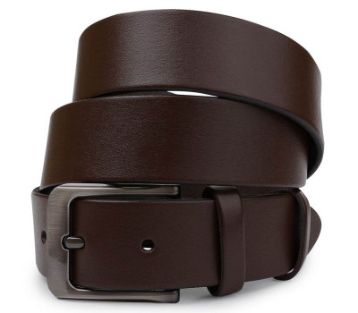 Стильний чоловічий ремінь Vintage 20746 Коричневий