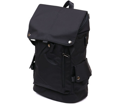 Чоловічий рюкзак з текстилю Vintage 20492 Чорний