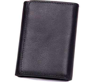 Кошелек Vintage 14467 кожаный Черный