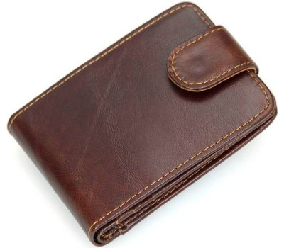 Кредитница чоловіча Vintage 14509 шкіряна Коричнева