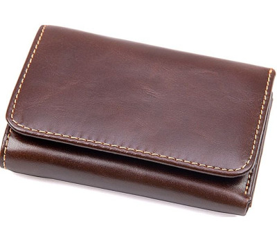 Гаманець чоловічий Vintage 14595 шкіряний Коричневий