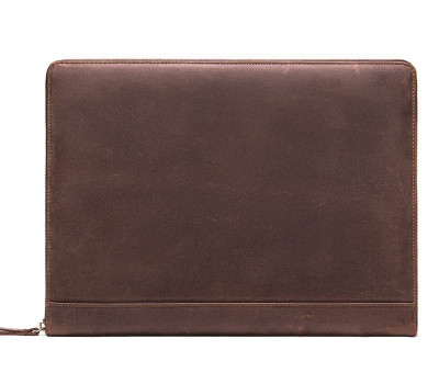 Чоловіча папка органайзер для документів матова 20238 Vintage Коричнева