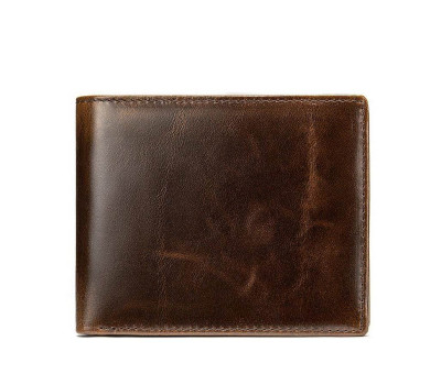 Портмоне кожаное компактное 20240 Vintage Коричневое