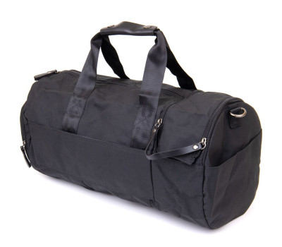 Спортивна сумка текстильна Vintage 20640 Чорна