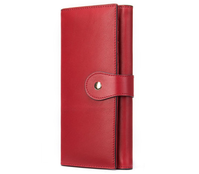 Гаманець жіночий вертикальний Vintage 20356 Червоний
