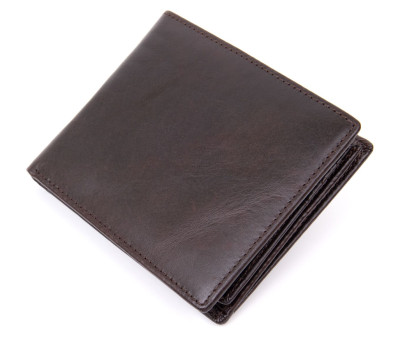 Портмоне унисекс Vintage 20420 Коричневое