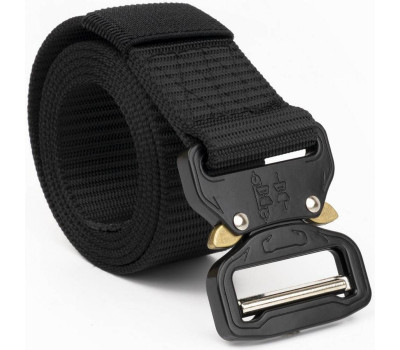 Ремінь чоловічий текстильний Vintage 20337 Чорний